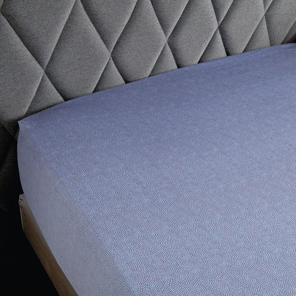Imaginaire - Fitted Sheet - Midnight Blue