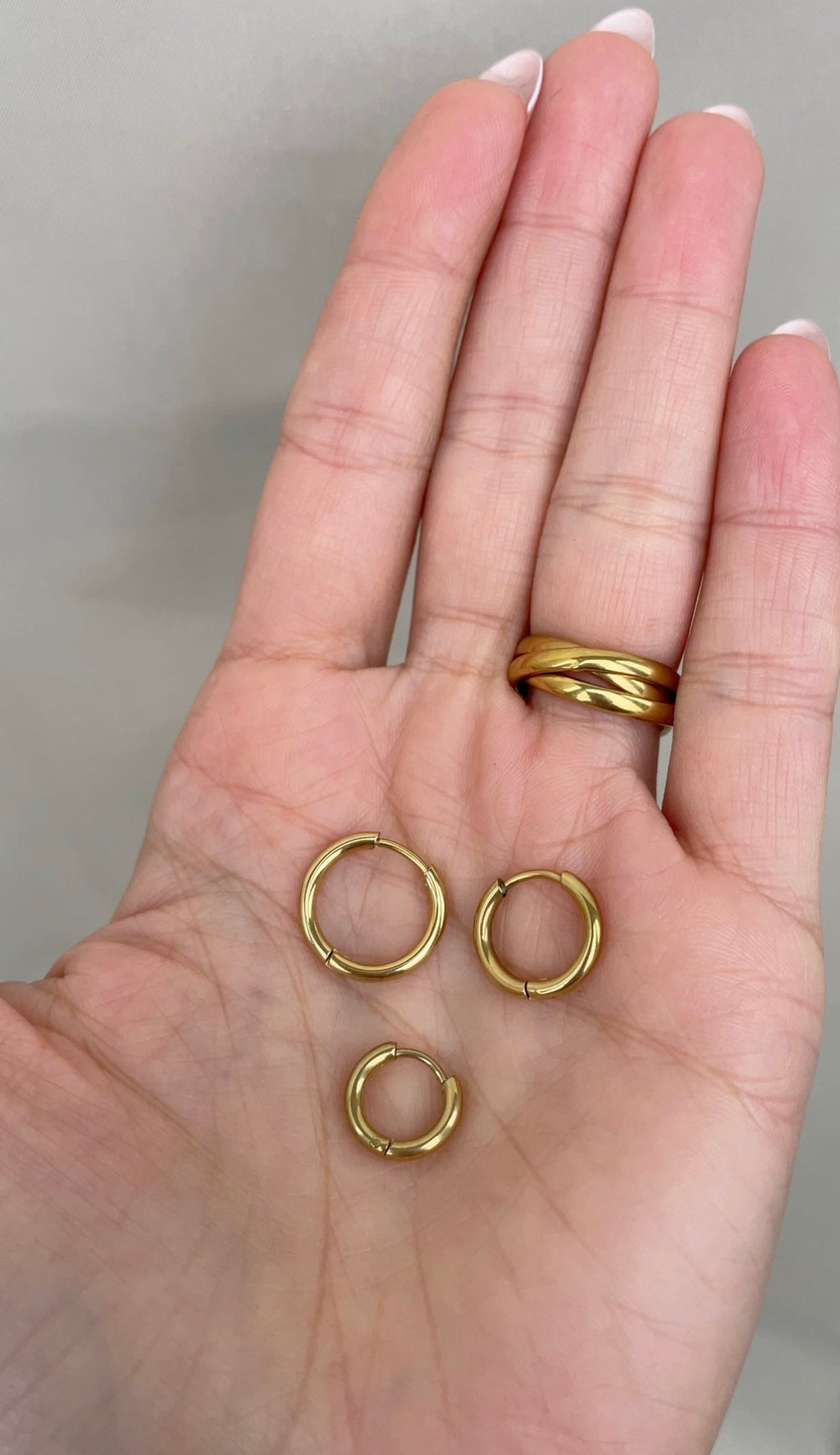 Ohrringe Thin Classic Hoops