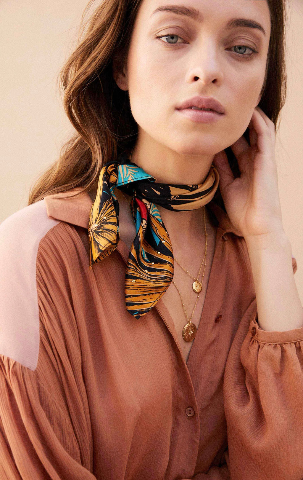 Foulard Turquoise