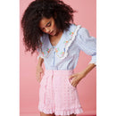 Shorts Bardot - Rosa