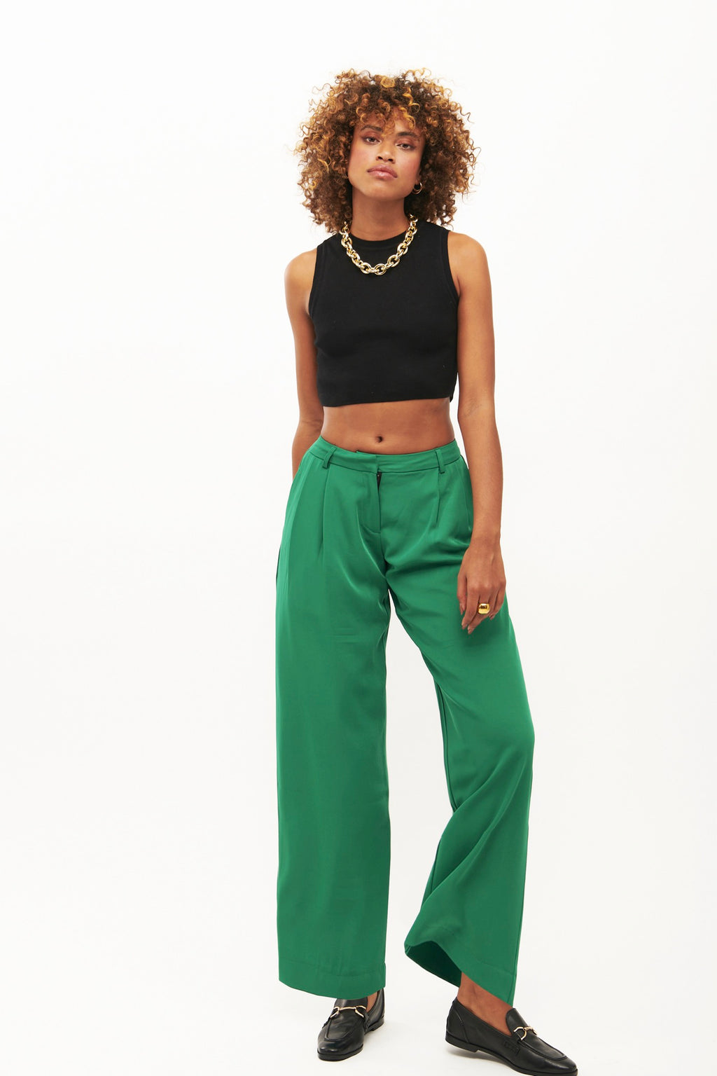 Broek Kate Dennenmoosgroen