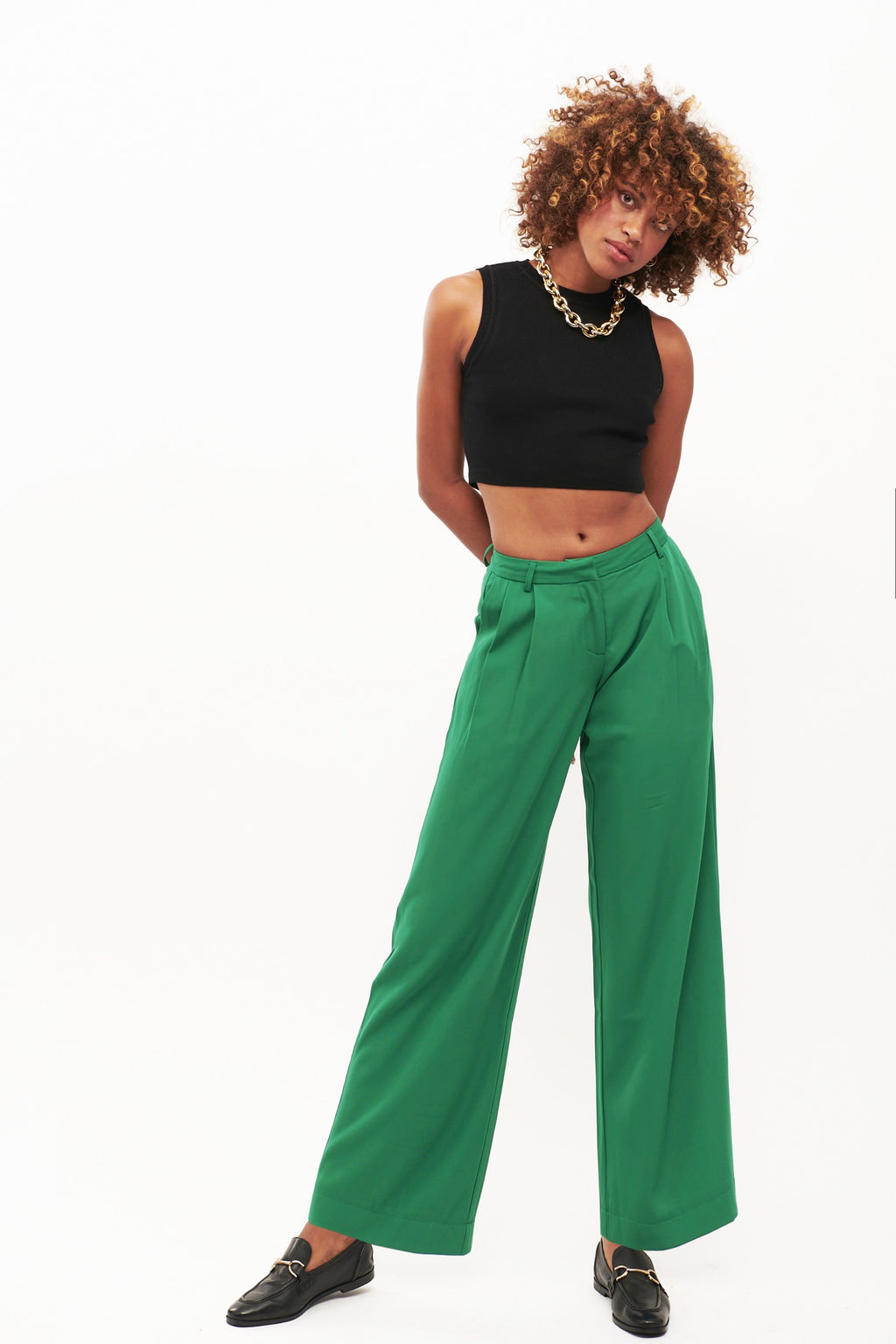 Broek Kate Dennenmoosgroen