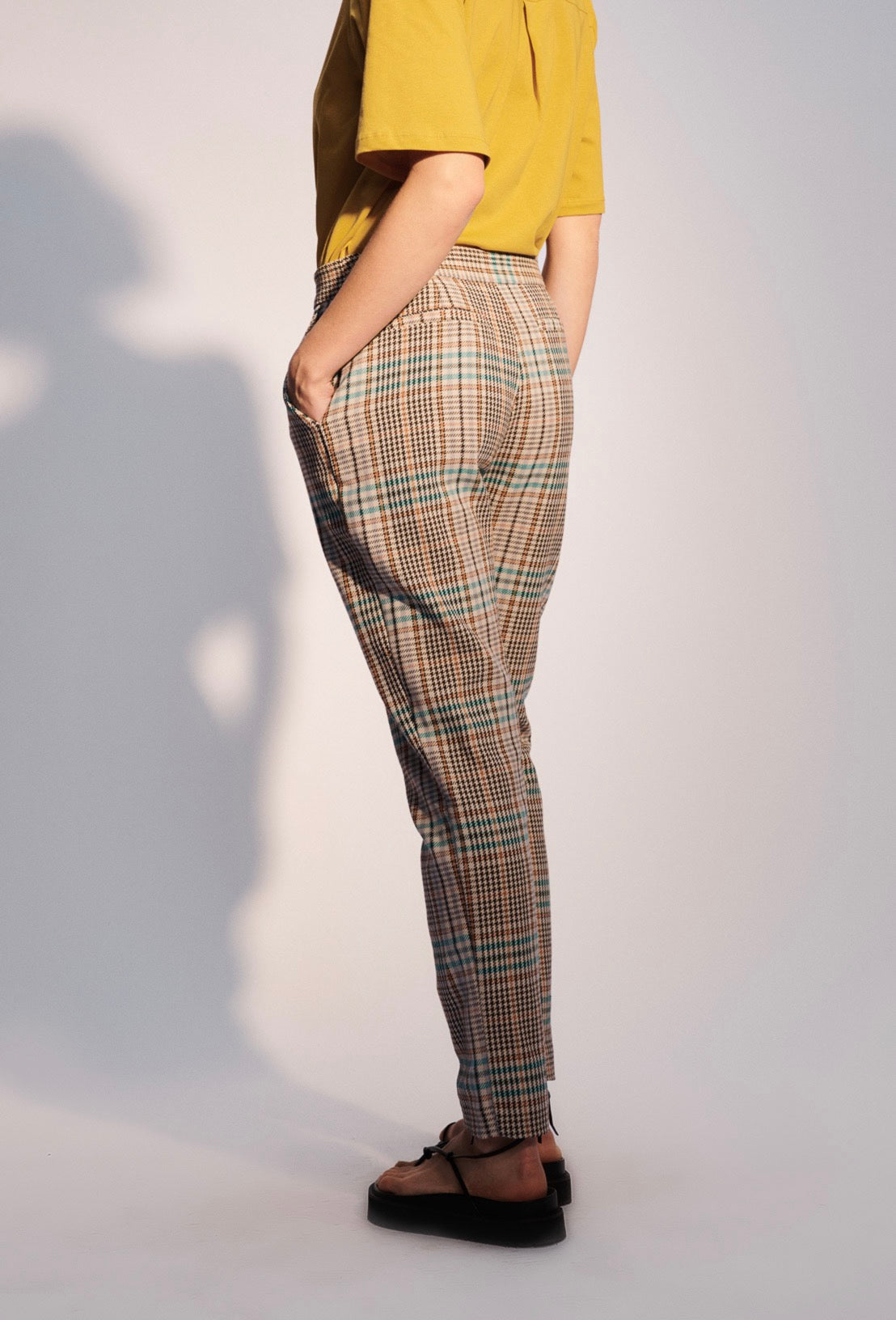 Jackie Pleated Trousers - Green