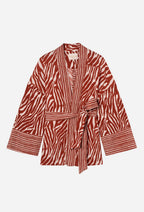 Kimono Court Ingrida - Rouille
