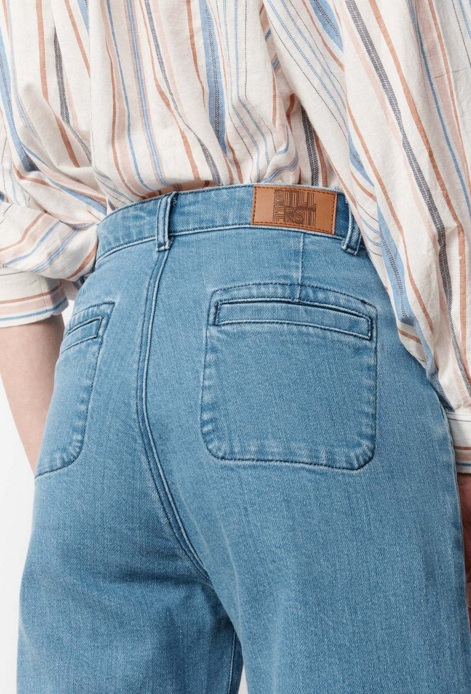 Pantalon Flared Theresa - Denim