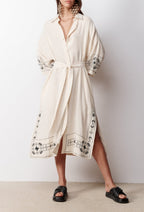Midi Dress Marisa - Ecru