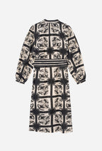 Robe Midi Gisela - Carbone