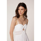 Robe Bustier Santa Barbara Lace - Blanc - Femme