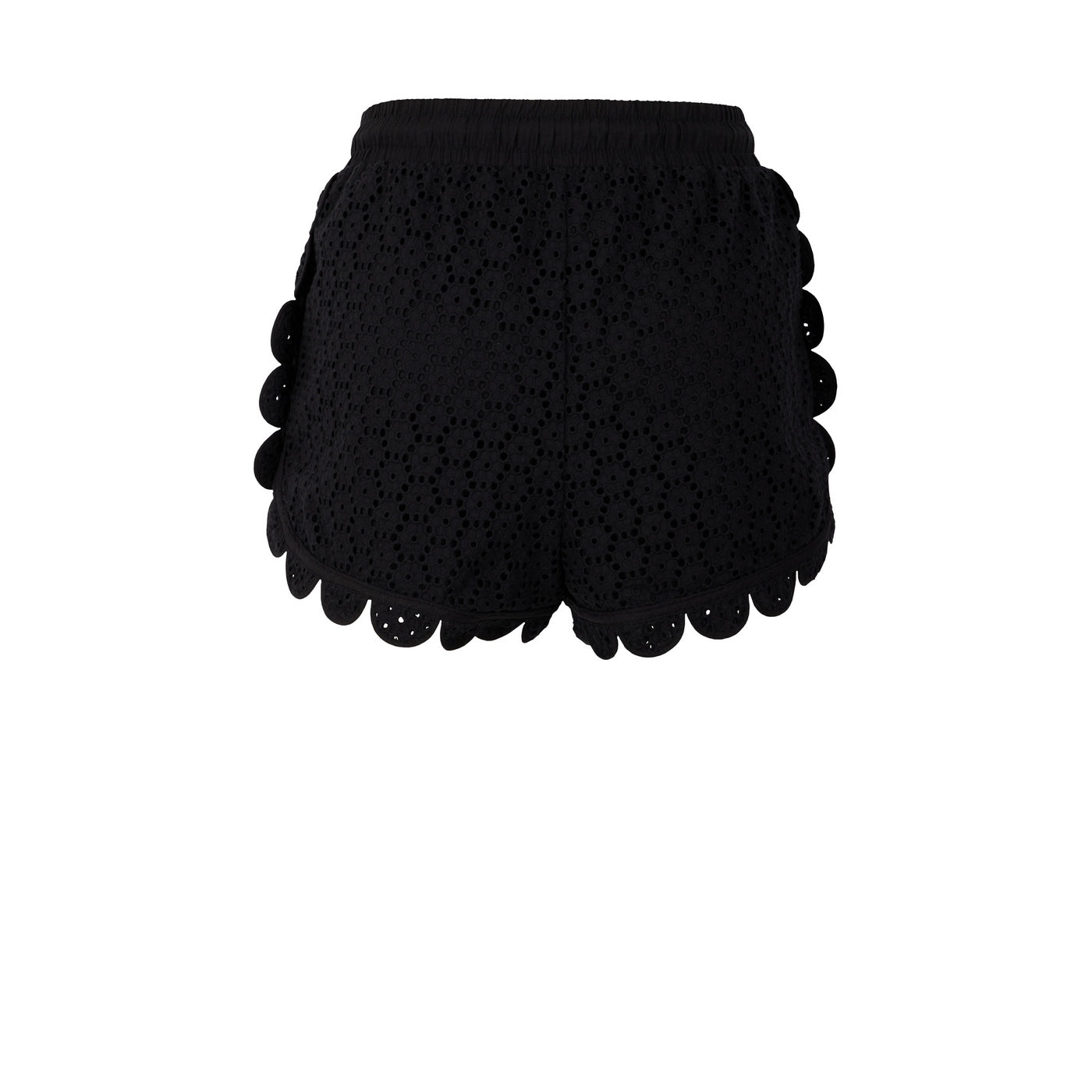 Santa Barbara Lace Shorts - Black