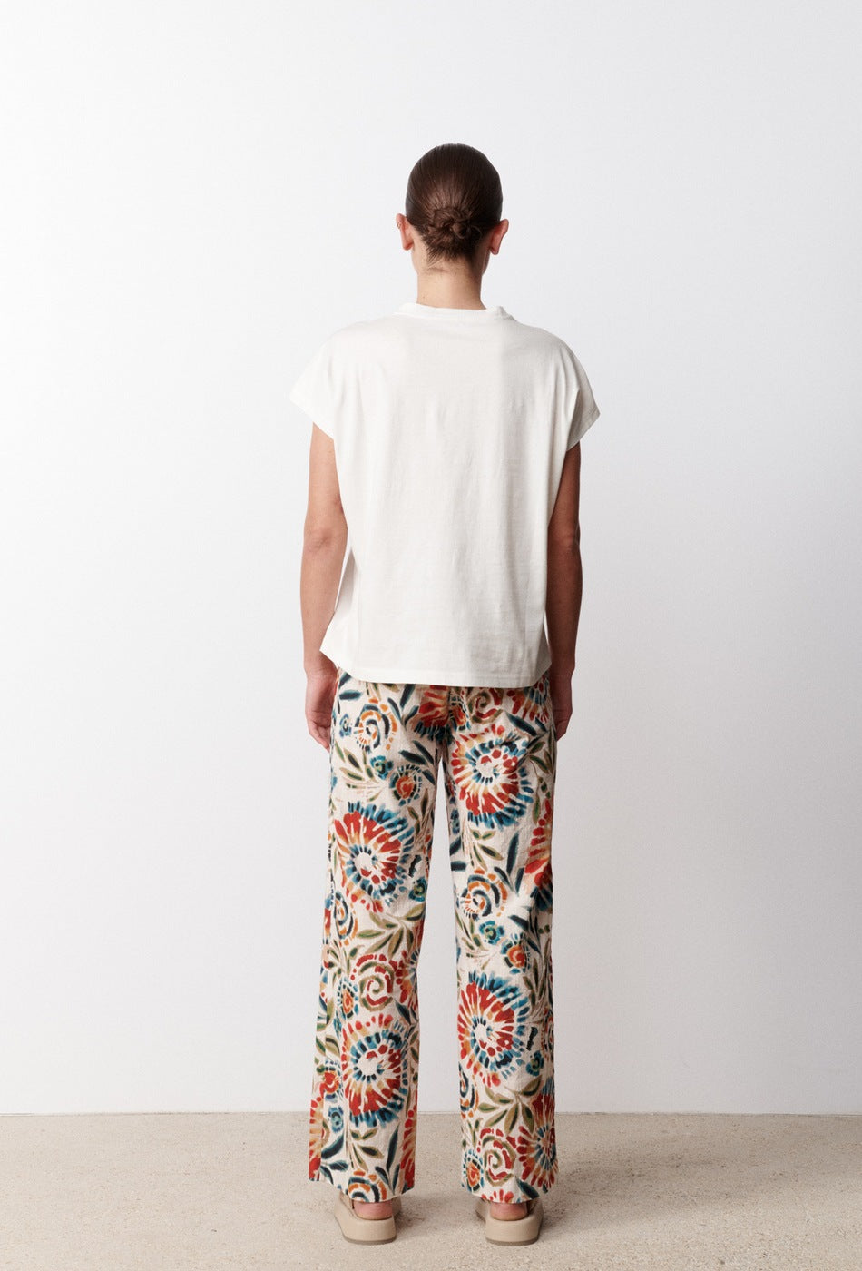 T-Shirt Paillettes Lola - Blanc