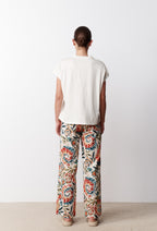 T-Shirt Paillettes Lola - Blanc