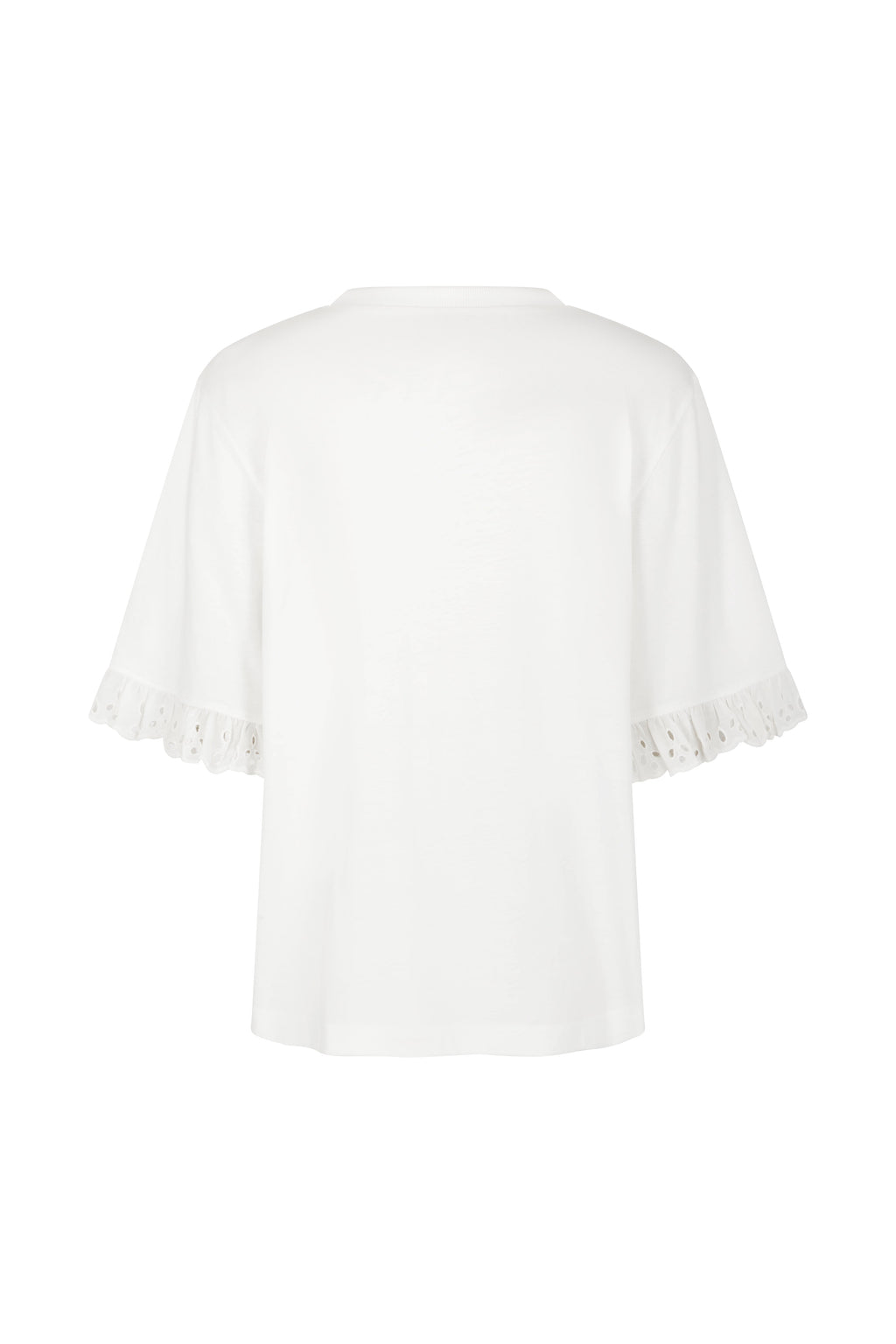 Camiseta Bordado Inglés - Blanco