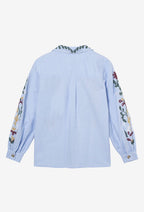 Camicia Maniche Lunghe Romy - Blu