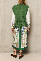 Kristy Sleeveless Cardigan - Mekong