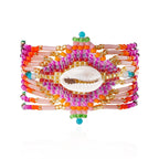 Chokohona Cuff Jewellery - Fuchsia