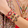 Chokohona Cuff Jewellery - Fuchsia