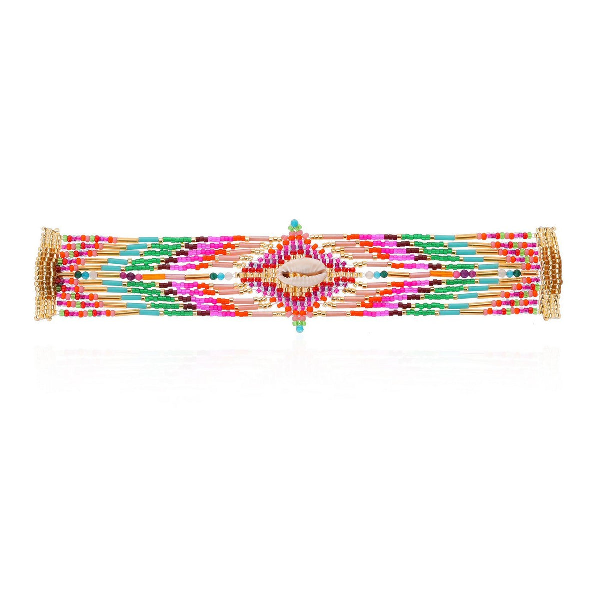 Chokohona Cuff Jewellery - Fuchsia