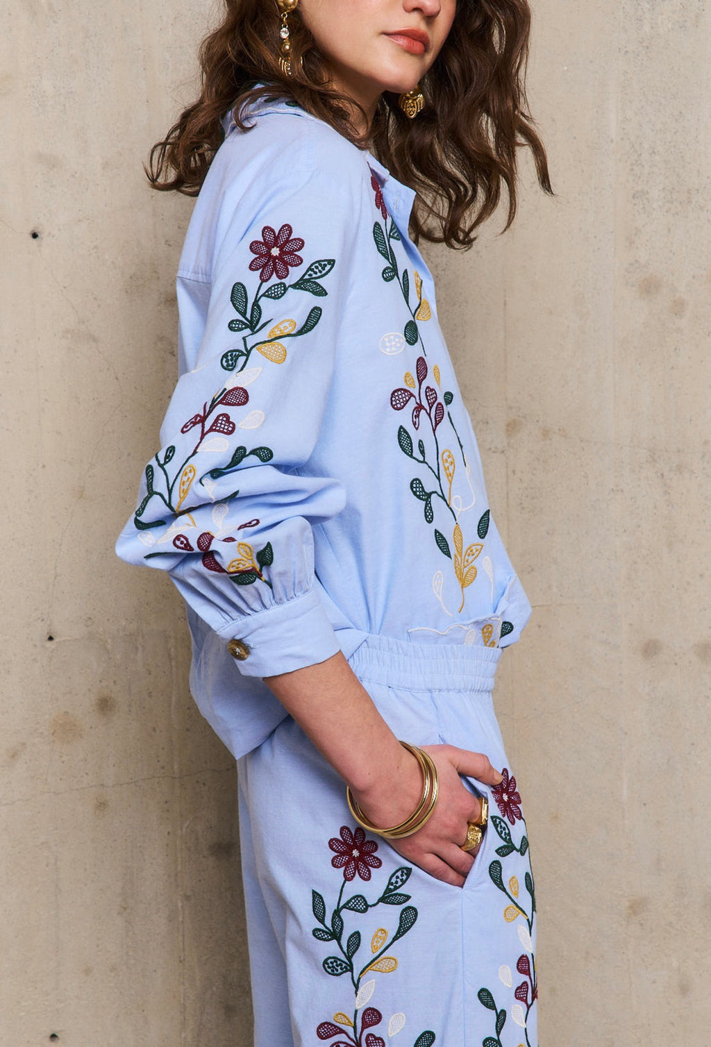 Pantaloni Romy - Blu