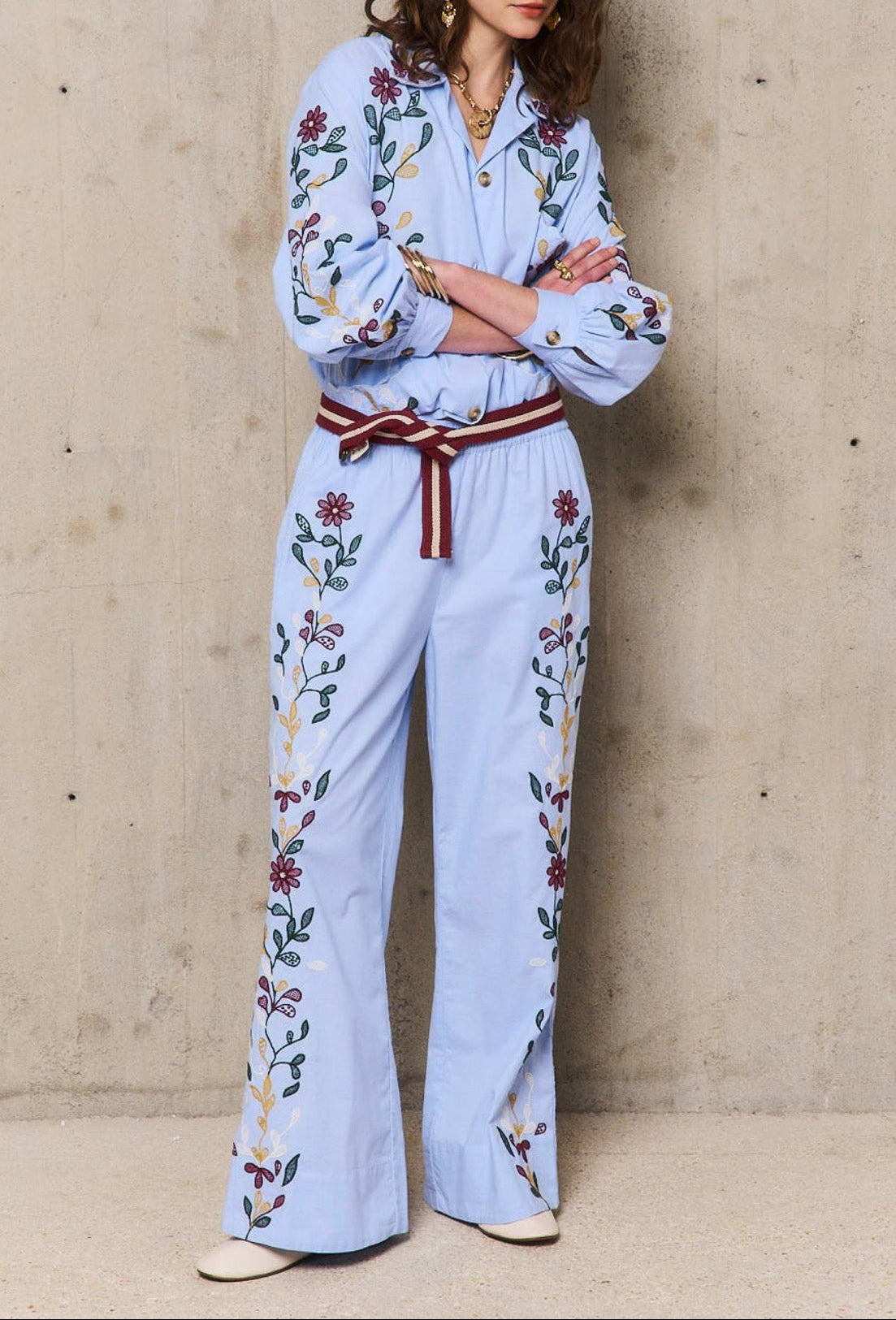 Pantaloni Romy - Blu
