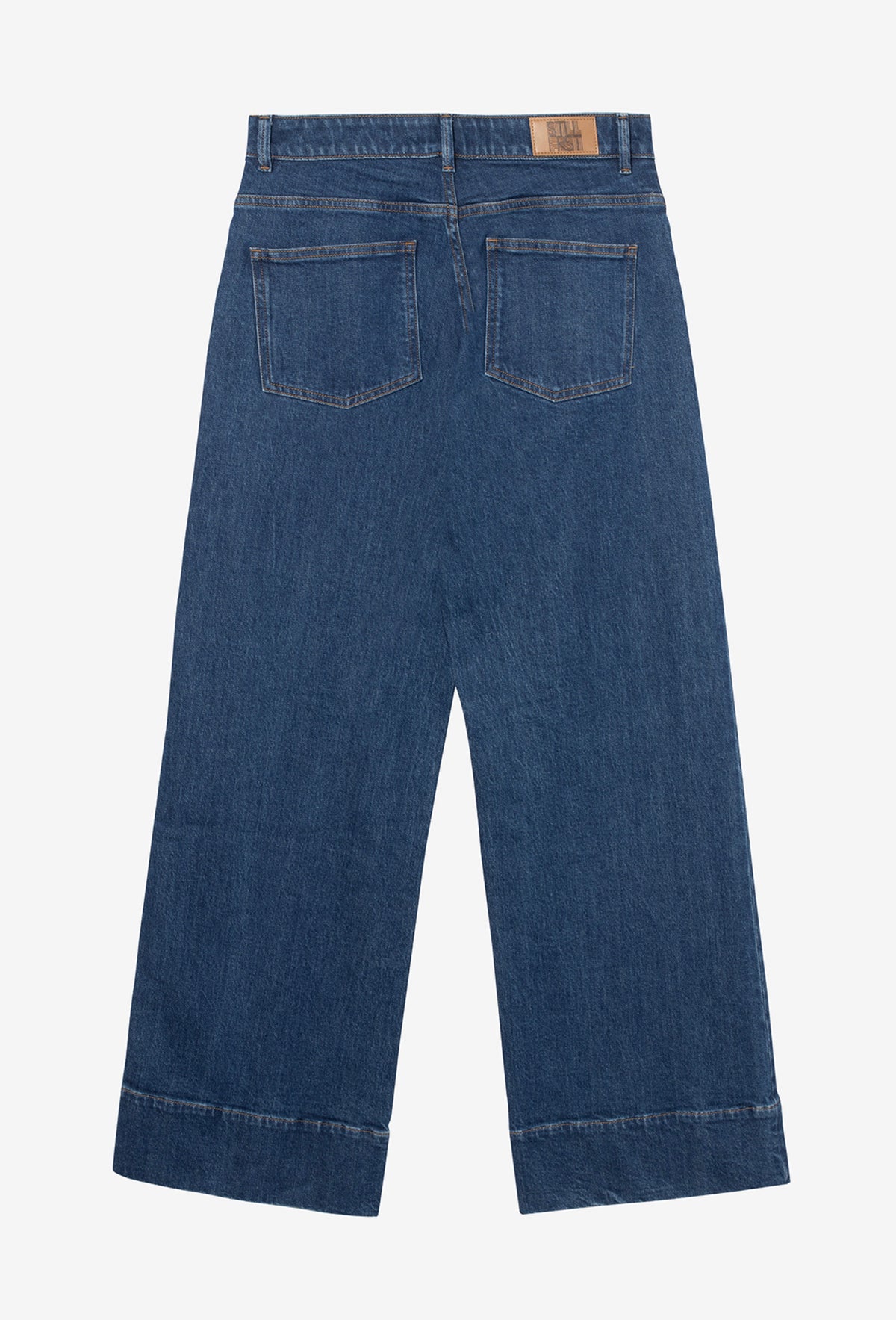 Spodnie z zaprasowanym kantem Moira - Denim