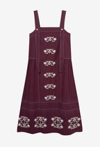 Sukienka Maxi Marguerite - Bordeaux