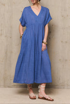 Candice Maxi Dress - Indigo