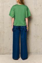 Sabrina Short-Sleeved T-Shirt - Mekong