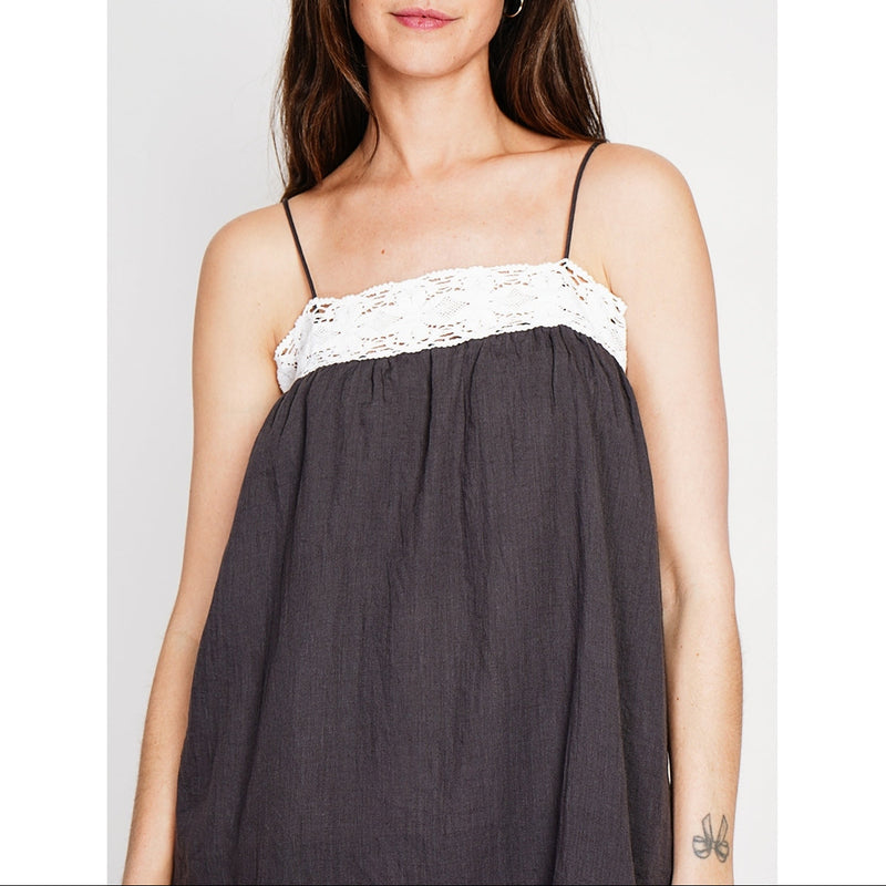 Top Bretelle - Noir