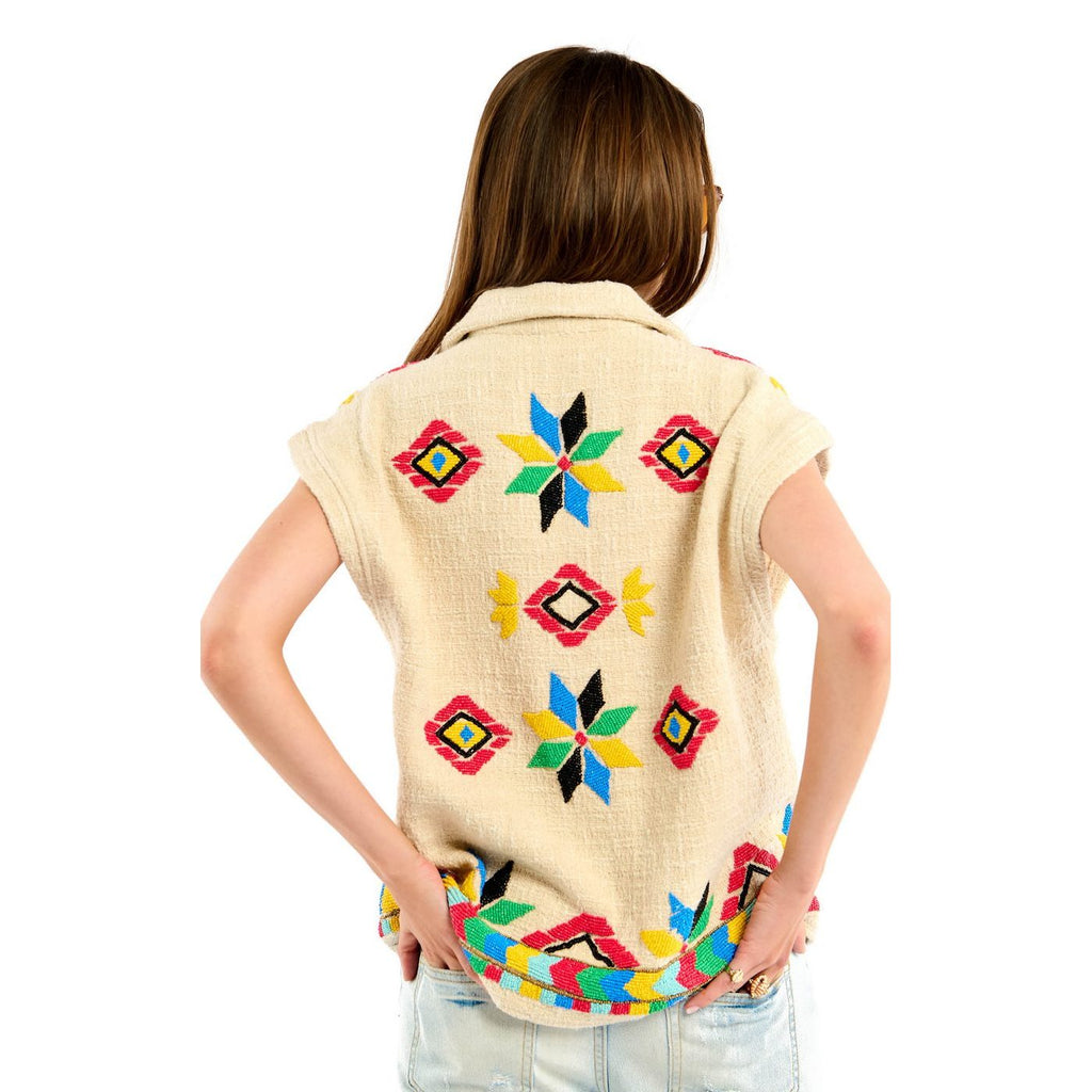 Vestes Sans Manches Ezekiel - Ecru - Beige