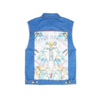 Vestes en Jean Sans Manches Flyn - Bleu