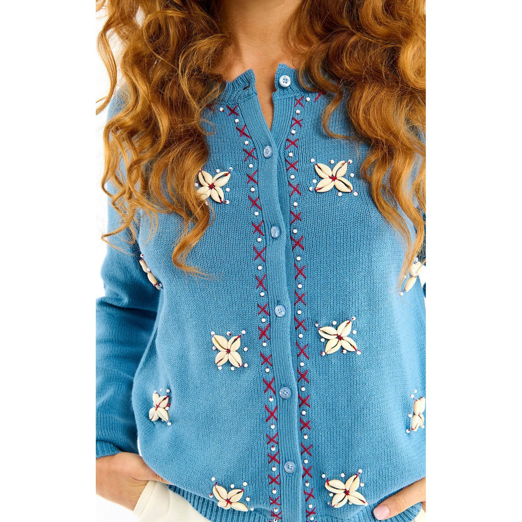 Chaquetas Cárdigan Prisla - Azul