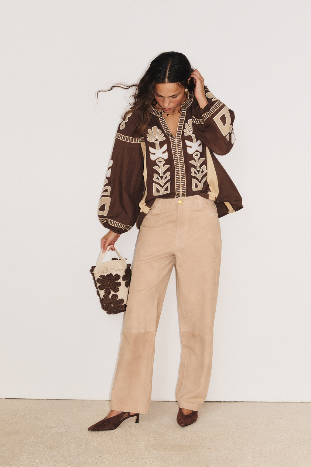 Tuniek Ml Anouck - Chocolade