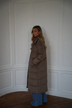 Justin Long Coat - Beige