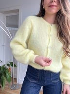 Punto Lana Bianca Amarillo Claro