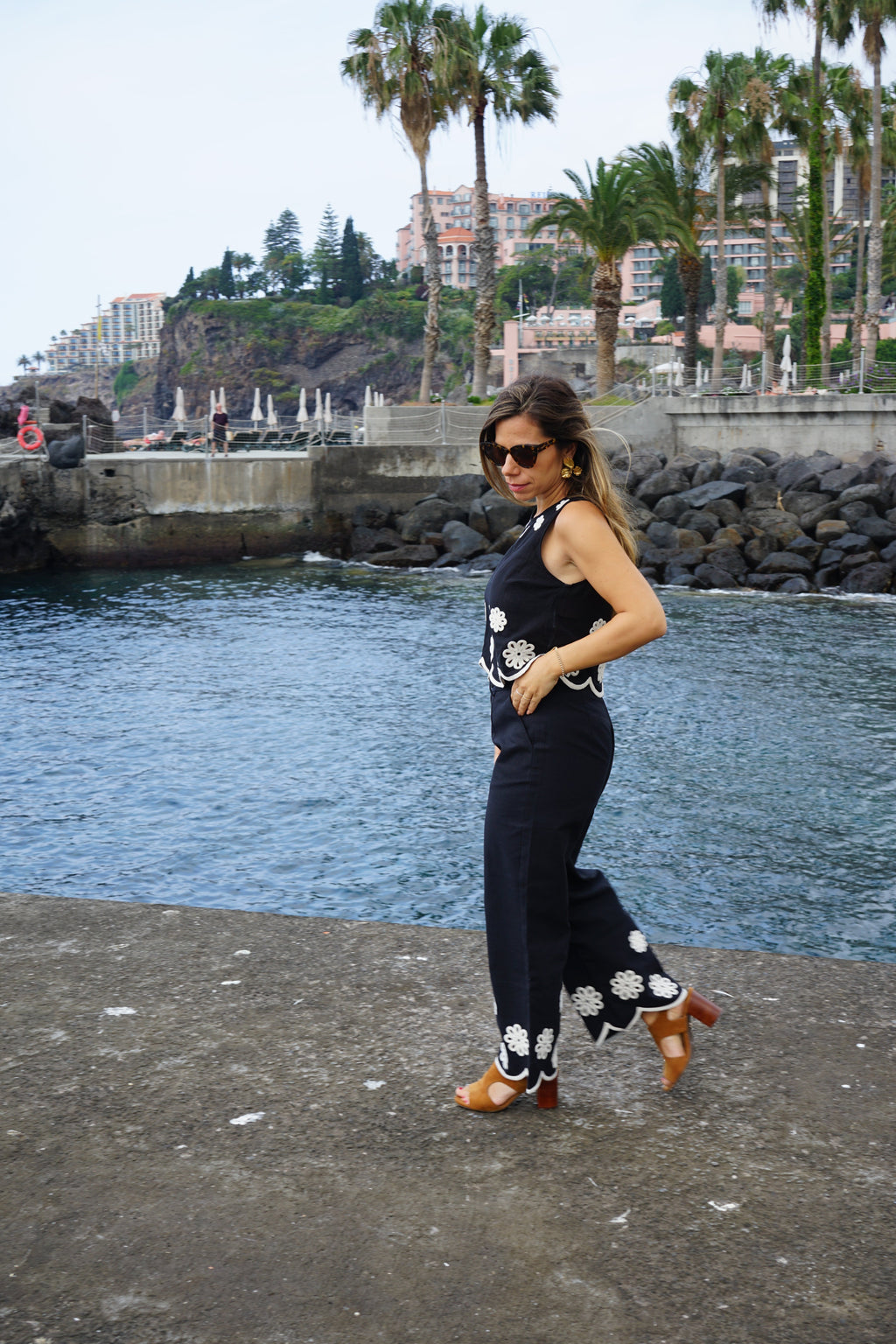 Persée Embroidered Trousers