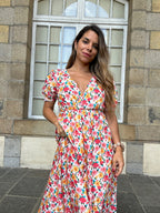 Robe Longue Fleurie Dorothée
