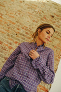 Mahaut Purple Blouse
