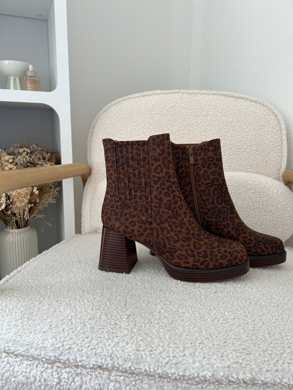 Botines Aurore Leopardo