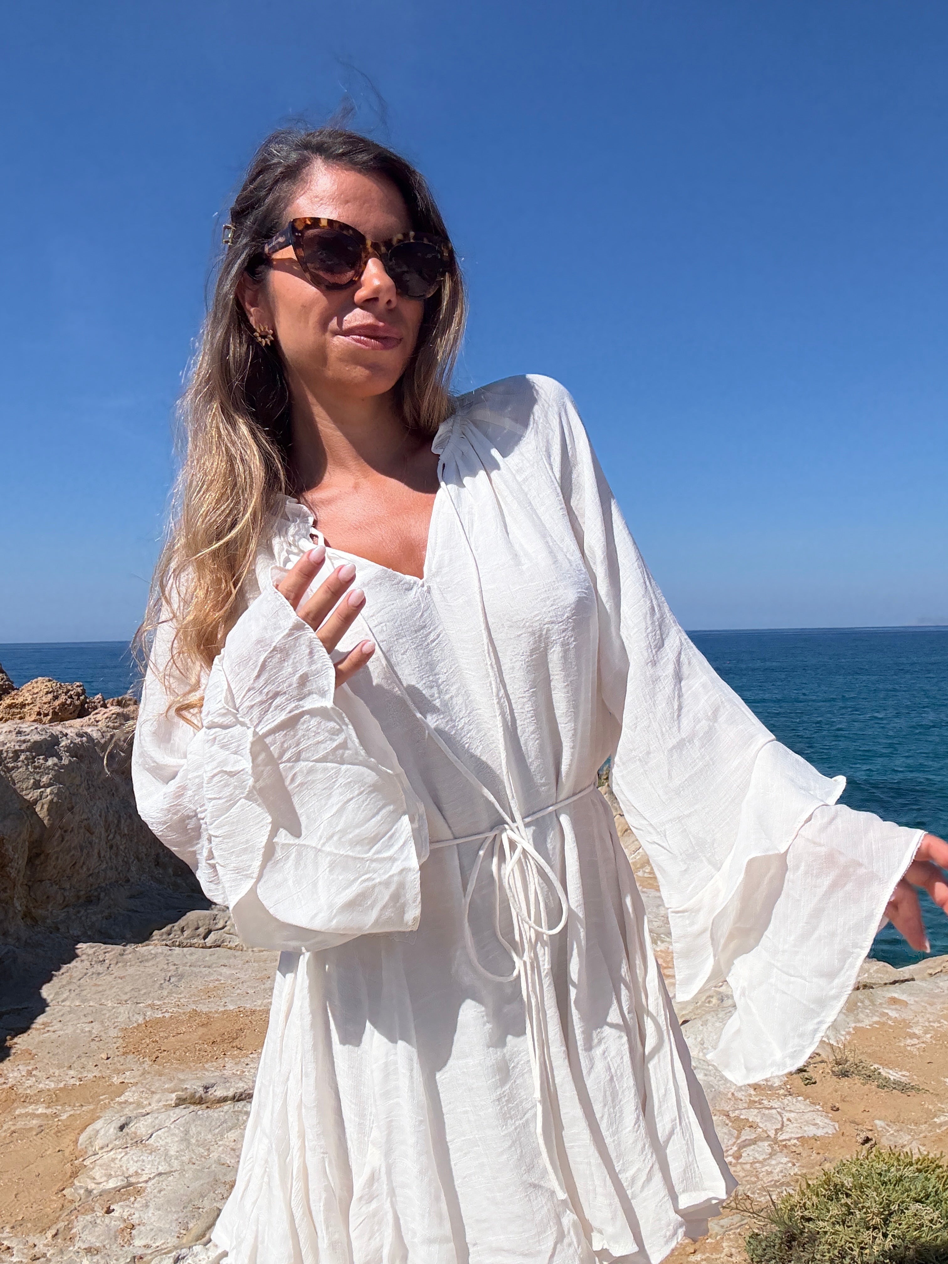 Vestido Elsa Crudo