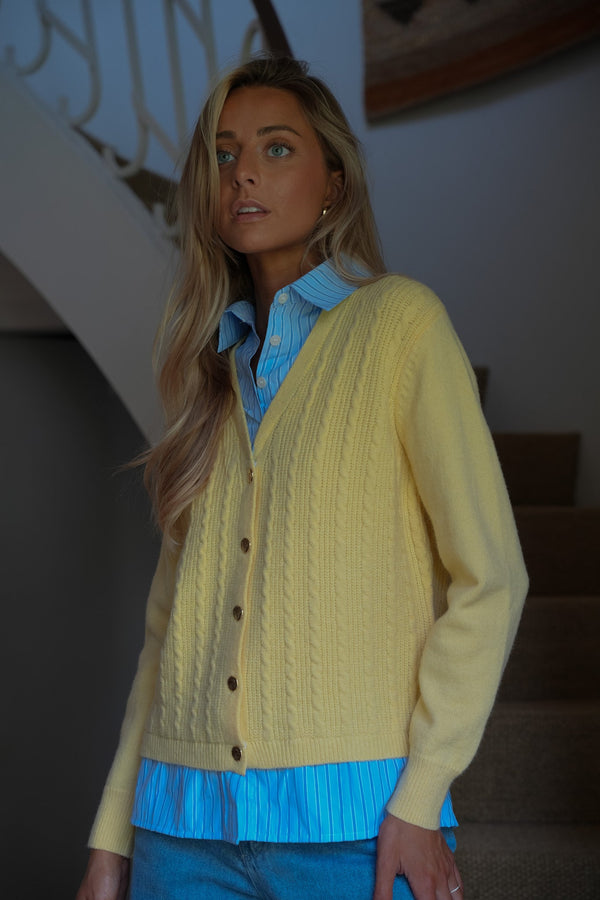 Djilsi Shirt Waistcoat - Yellow