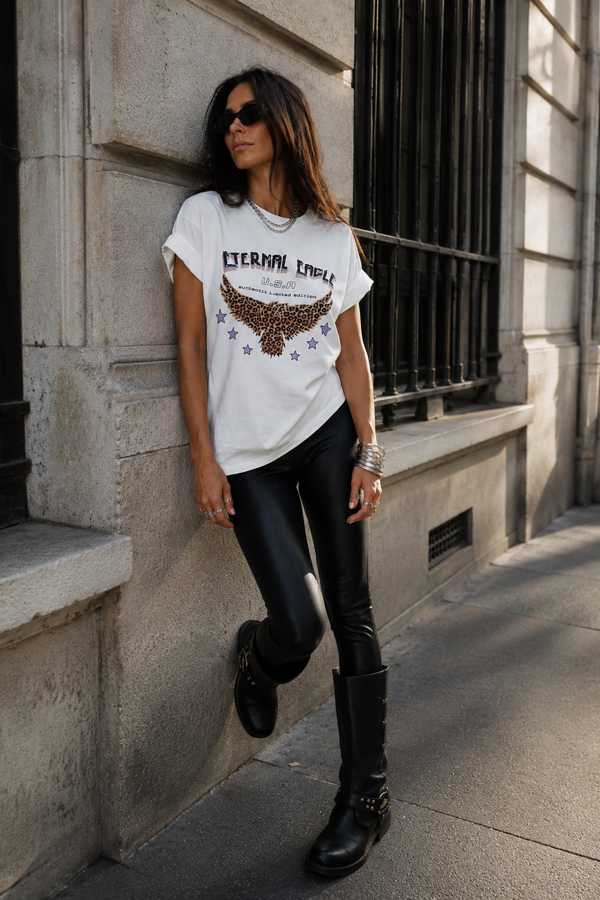 Camiseta Eagle - Blanco