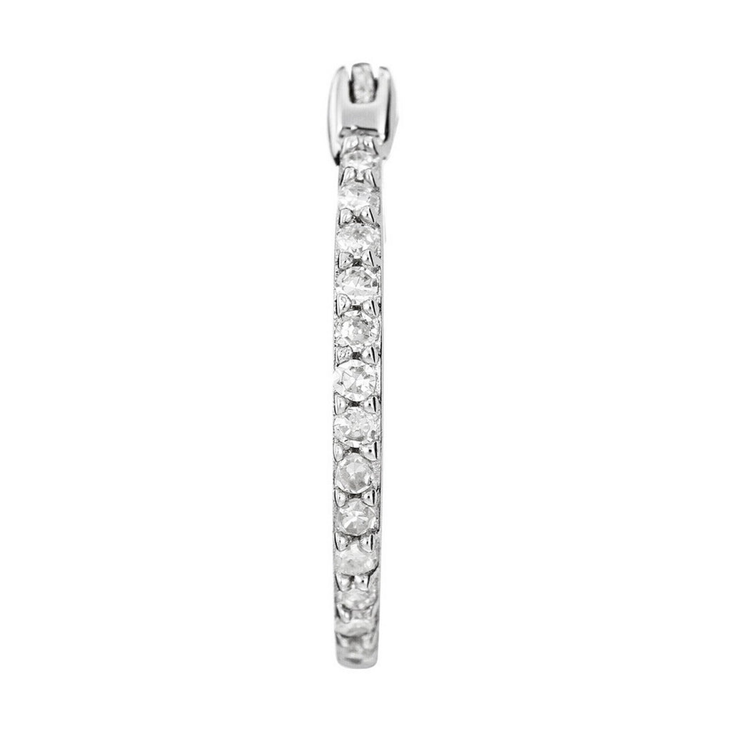 Pendientes de Diamantes “Sublime Creole” 0.10Ct/26 – Oro Blanco