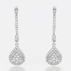 Boucles D'Oreilles "Princesse Stella" Diamants 0,33/128