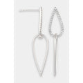 "Javiana" Earrings D0.20/68 - 375/1000 White Gold