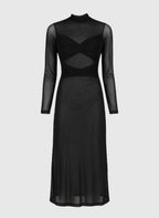 Robe Midi Ebasile Noir