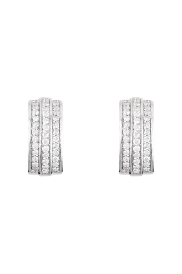 Boucles D'Oreilles "Chemin De Ton Cœur" Diamants 0,51/74