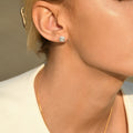 Pendientes “Dulce Ilusión” Diamantes 0.15/58 – Oro Blanco 375/1000