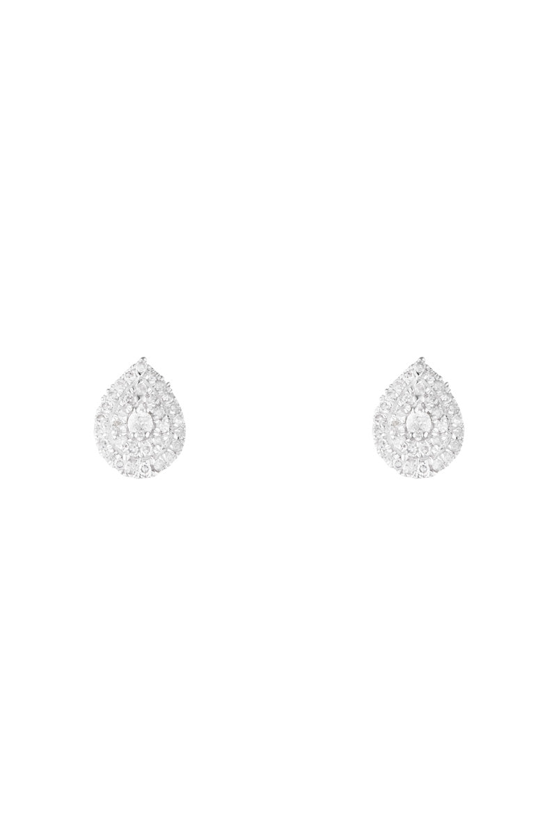 Boucles D'Oreilles "Maoi" Diamants 0,15/66