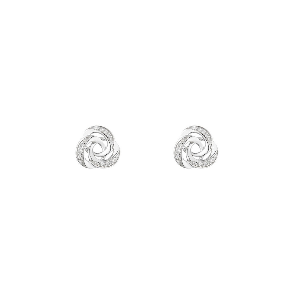 "Torn" Diamond Earrings 0.1/48 - 375/1000 White Gold