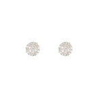 "Round Stud" Diamond Earrings 0.02/14 - 375/1000 Yellow Gold